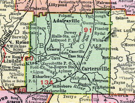 adairsville ga county.